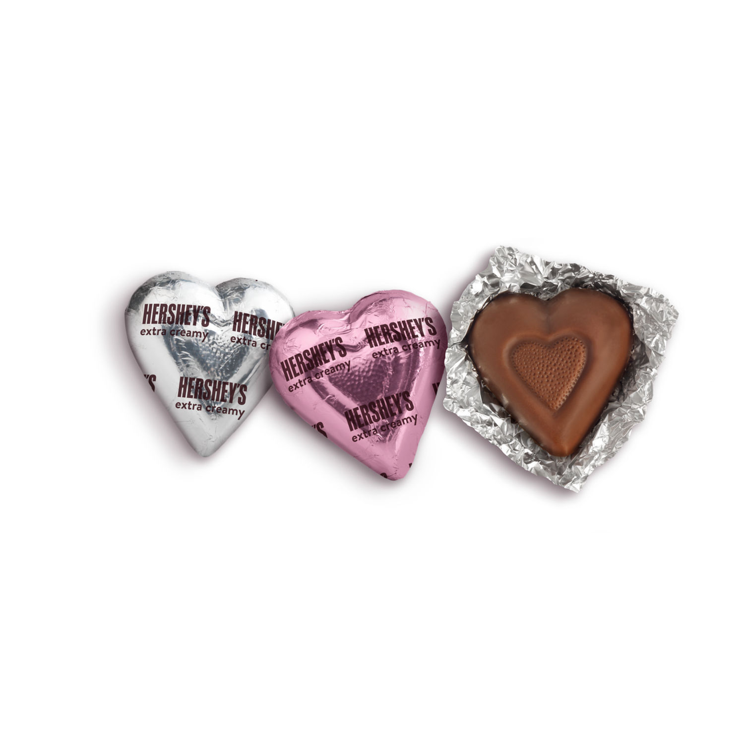 HERSHEY’S Milk Chocolate Hearts, Valentine’s Day, Candy Bag, 9.2 oz - THE HERSHEY COMPANY