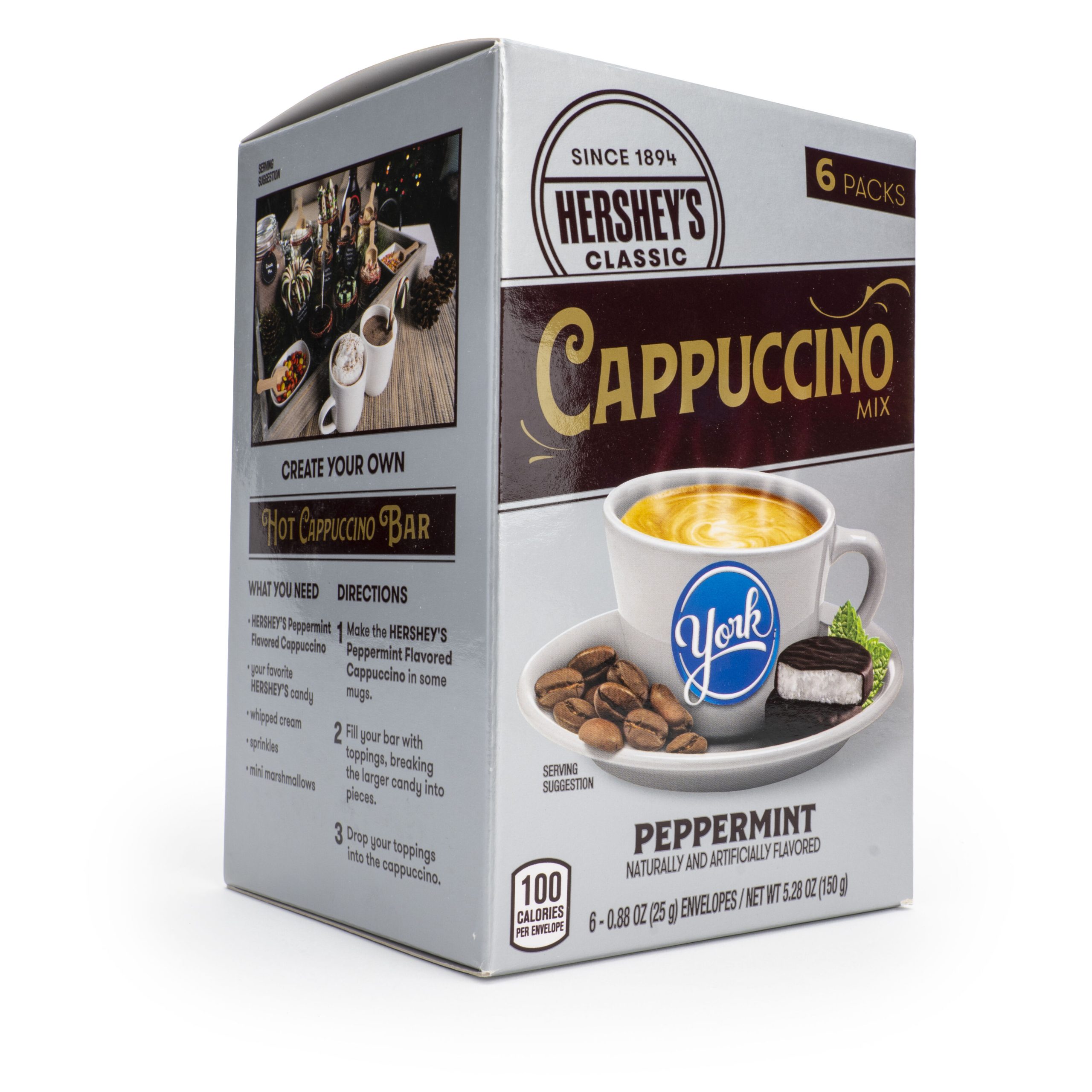 YORK Cappuccino Mix, 0.88oz (6 Count) - THE HERSHEY COMPANY