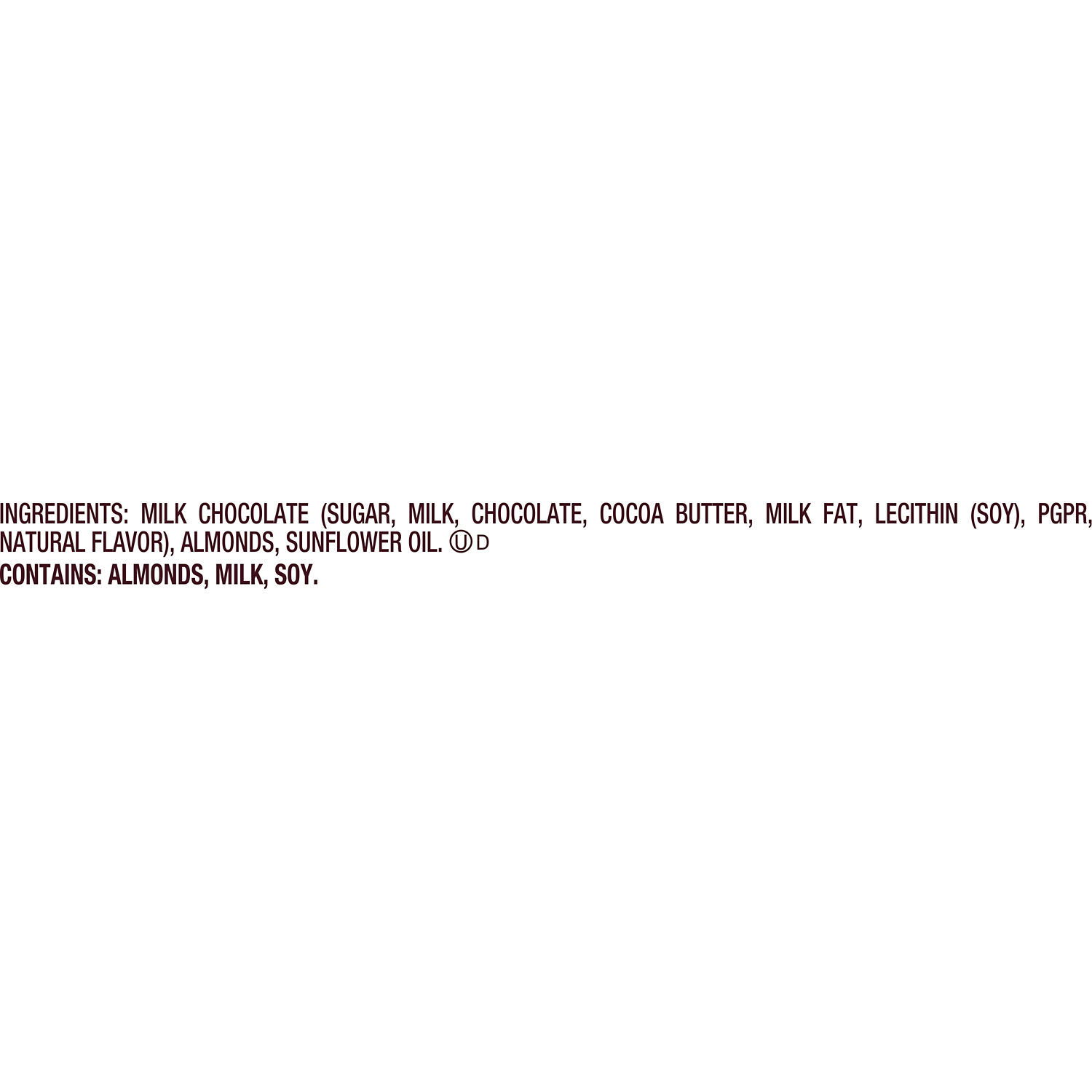 HERSHEY’S NUGGETS Milk Chocolate with Almonds 10.1oz Candy Bag - THE HERSHEY COMPANY